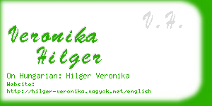 veronika hilger business card